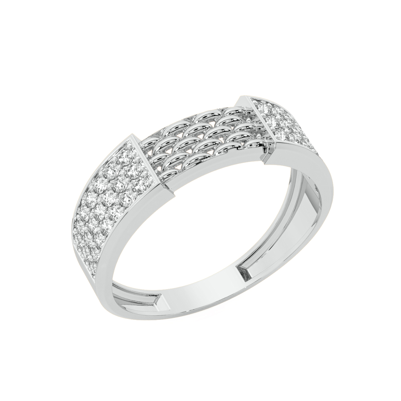 Elen Round Diamond Ring For Men